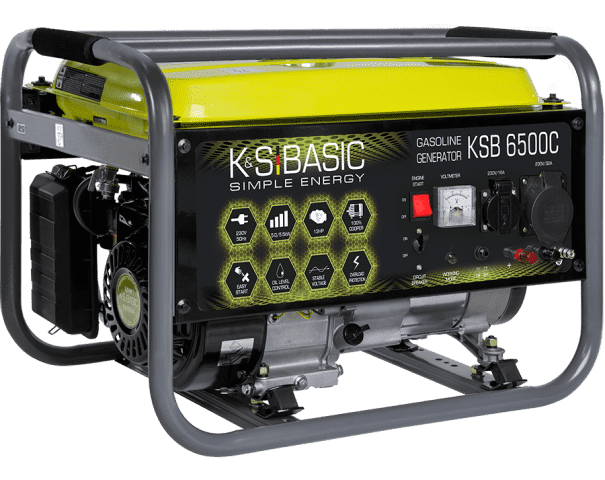 Бензиновый генератор Konner & Sohnen BASIC KSB 6500C