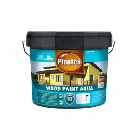 Краска Pinotex Wood Paint Aqua белая BW, база BC, BM + 4 цвета