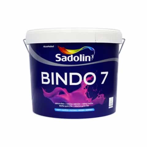Краска для стен и потолков Sadolin Bindo 7 белый BW, база BC, BM
