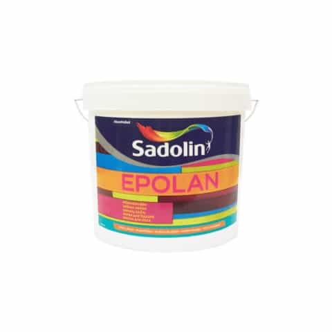 Акриловая краска для пола Sadolin Epolan белая BW, база BC