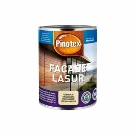 Эластичная лазурь стойкая к УФ Pinotex Facade Lasur