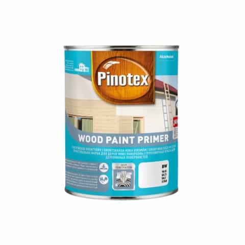 Грунтовочная краска Pinotex Wood Paint Primer белая