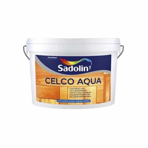 Колеруемый лак Sadolin Celco Aqua