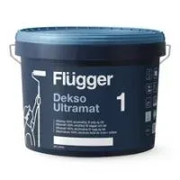 Краска Flugger Dekso 1 — ультра-матовая 9.1 л.