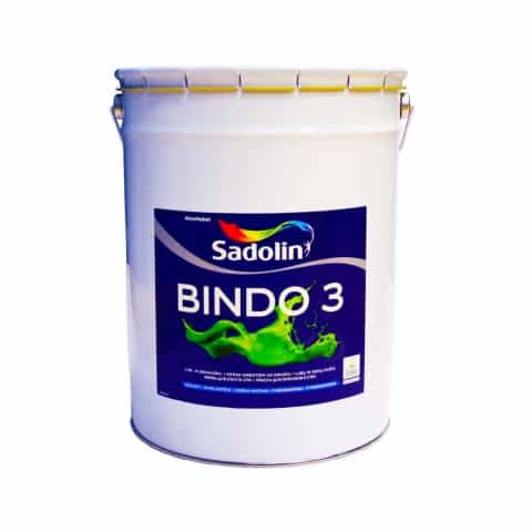 Краска для стен и потолков Sadolin Bindo 3 PROF BW