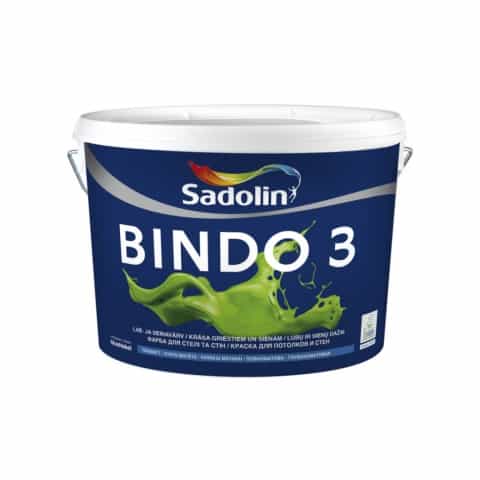 Краска для стен и потолков Sadolin Bindo 3