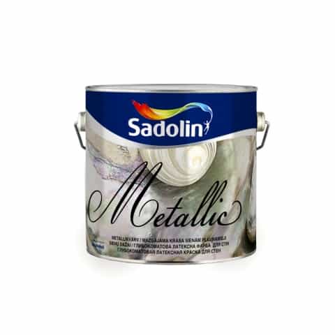 Краска-металлик декоративная Sadolin Metallik Silk