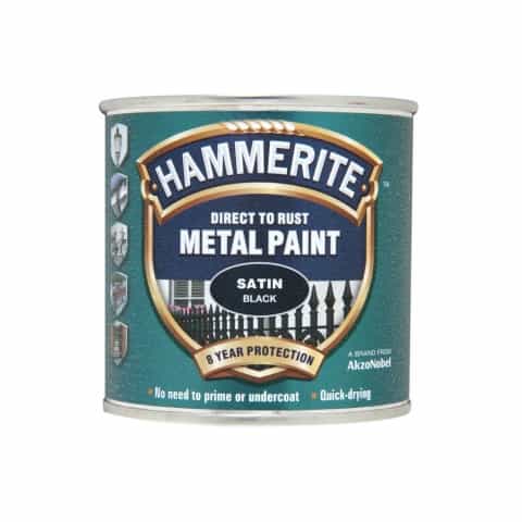 Краска по металлу 3-в-1 Hammerite шелковистая Satin