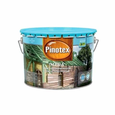 Пропитка для дерева Pinotex Impra зеленый 10 л